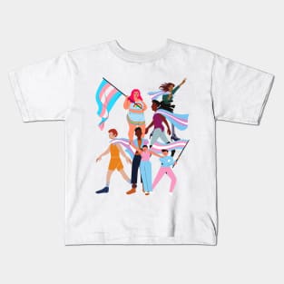 Trans pride Kids T-Shirt